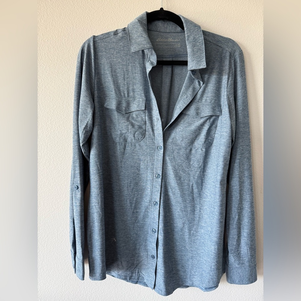 Eddie Bauer Blue Women's Shirt
